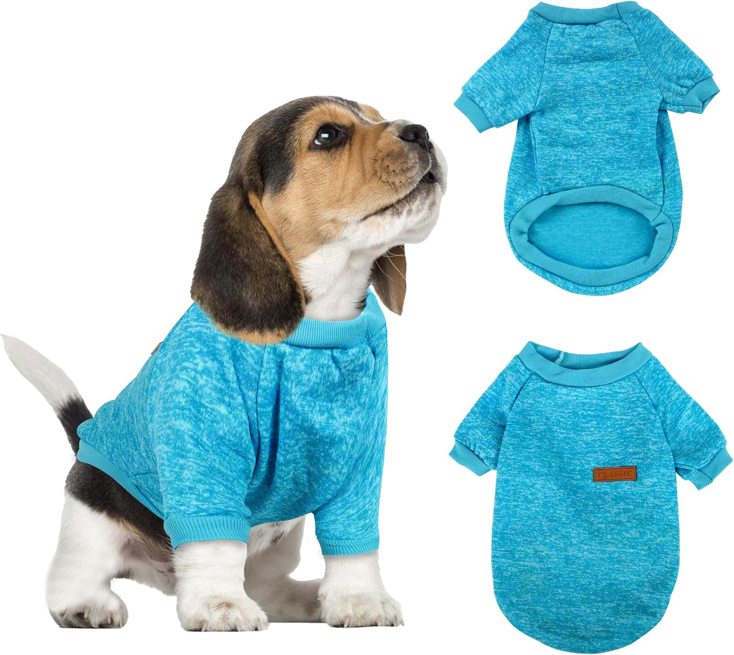 Dog Fleece Jumper, Dog Sweater, Dog Sweaters for Medium Large Dogs Boy