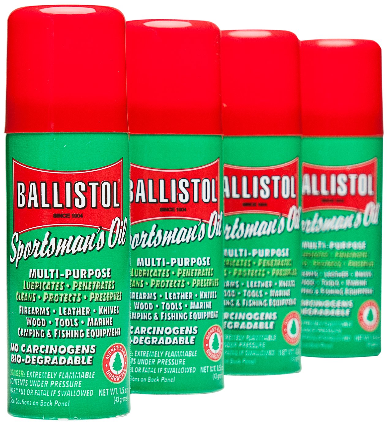 BallistolMulti-Purpose Travel Size Non-CFC Aerosol Can Lubricant Cleaner Protectant 1.5 oz