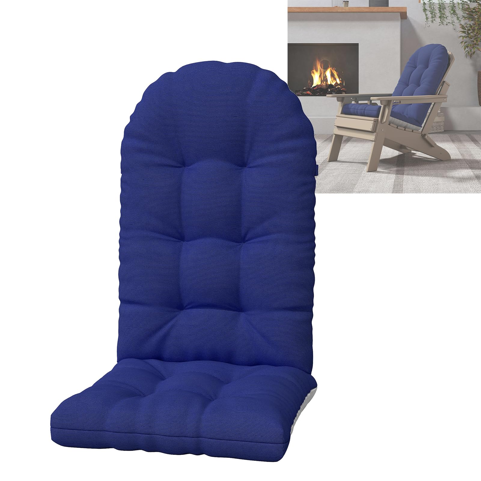 Coussins de chaise à bascule antidérapants et résistants aux taches