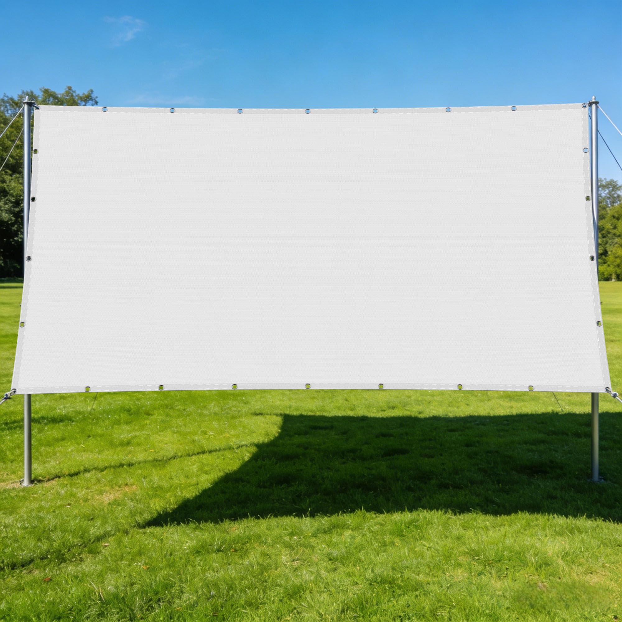 Voiles d'ombrage imperméable 200 x 200 cm toile solaire résistante extérieur jardin et terrasse