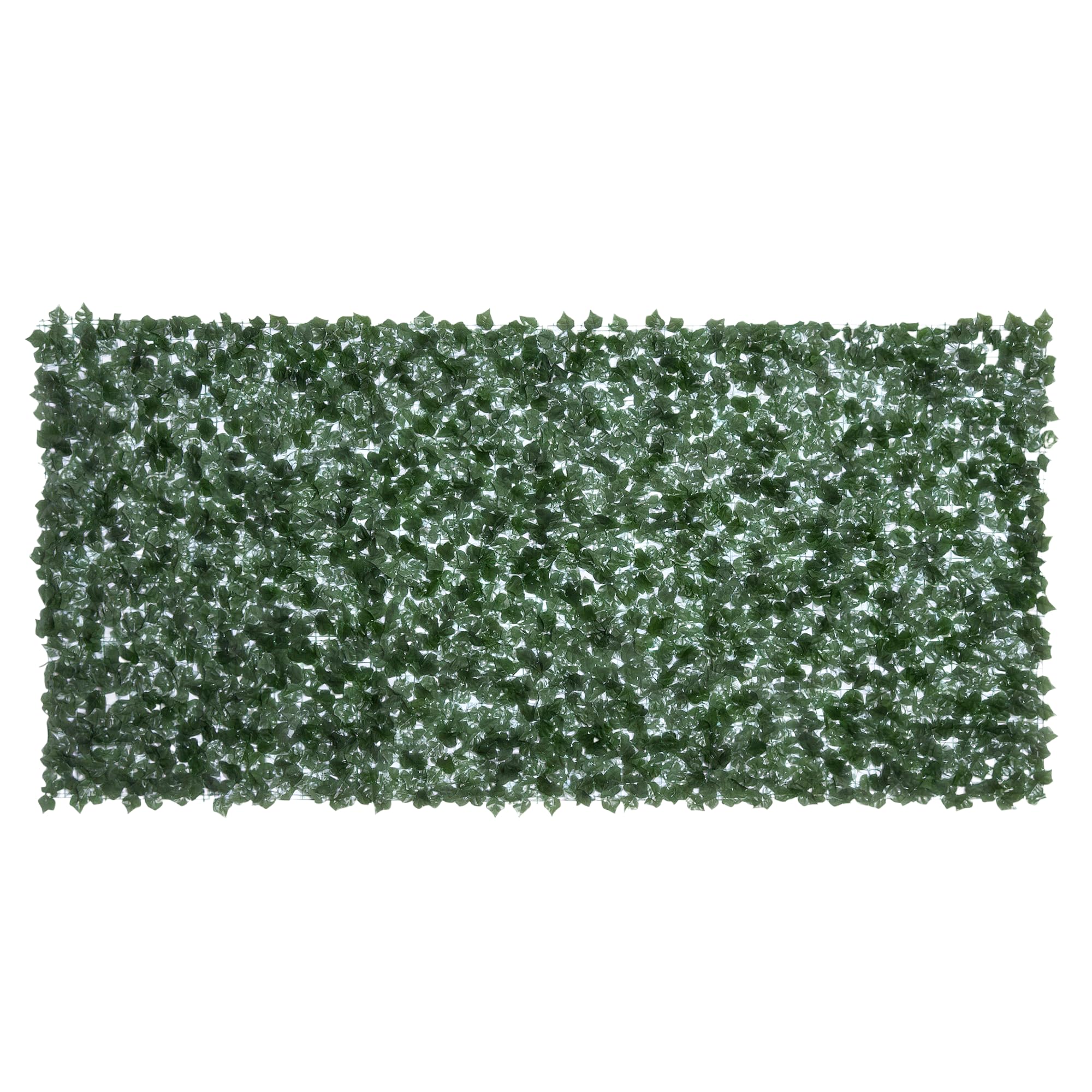 Outsunny Seto Artificial Ocultación Jardín en Rollo 3x1,5 m Pantalla de Valla de Privacidad de Hiedra Artificial Fácil Montaje para Terraza Balcón Exterior Decoración de Hojas Verde