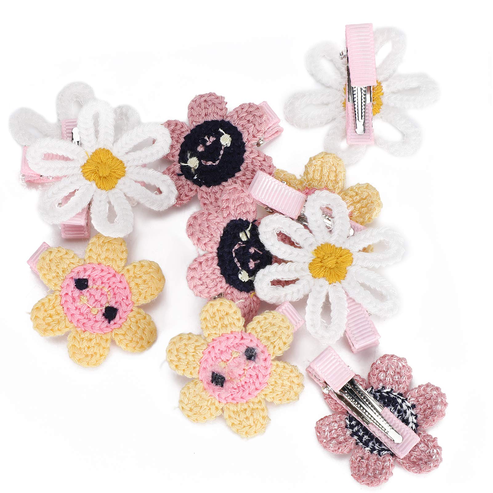 20pcs Lindo Mascota Dog Gato de Cabeza de Gato Estilo Girasol Estilo Peluquería para Peluquería para Mascotas Accesorios