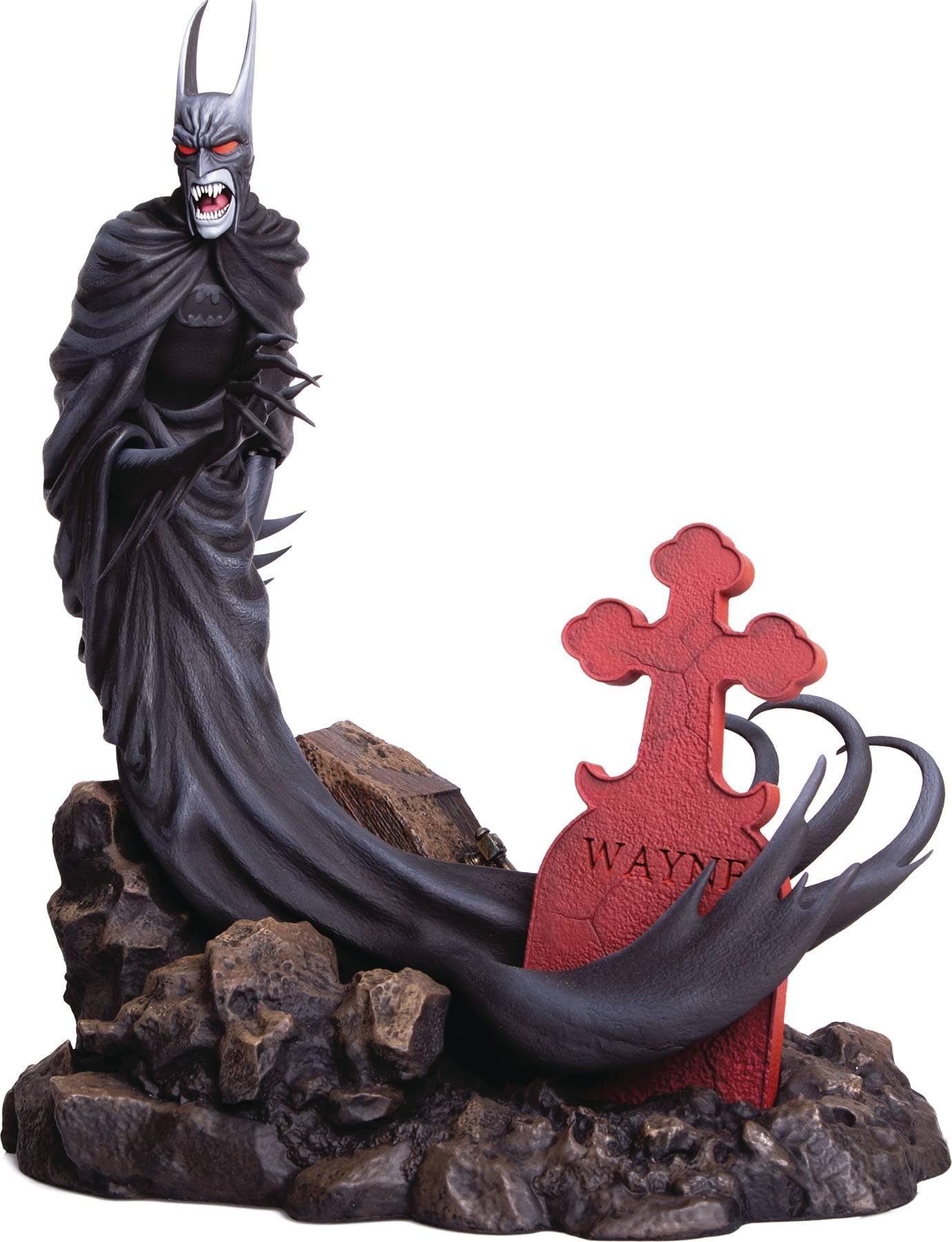 Mondo Tees Batman: Red Rain Polystone Statue