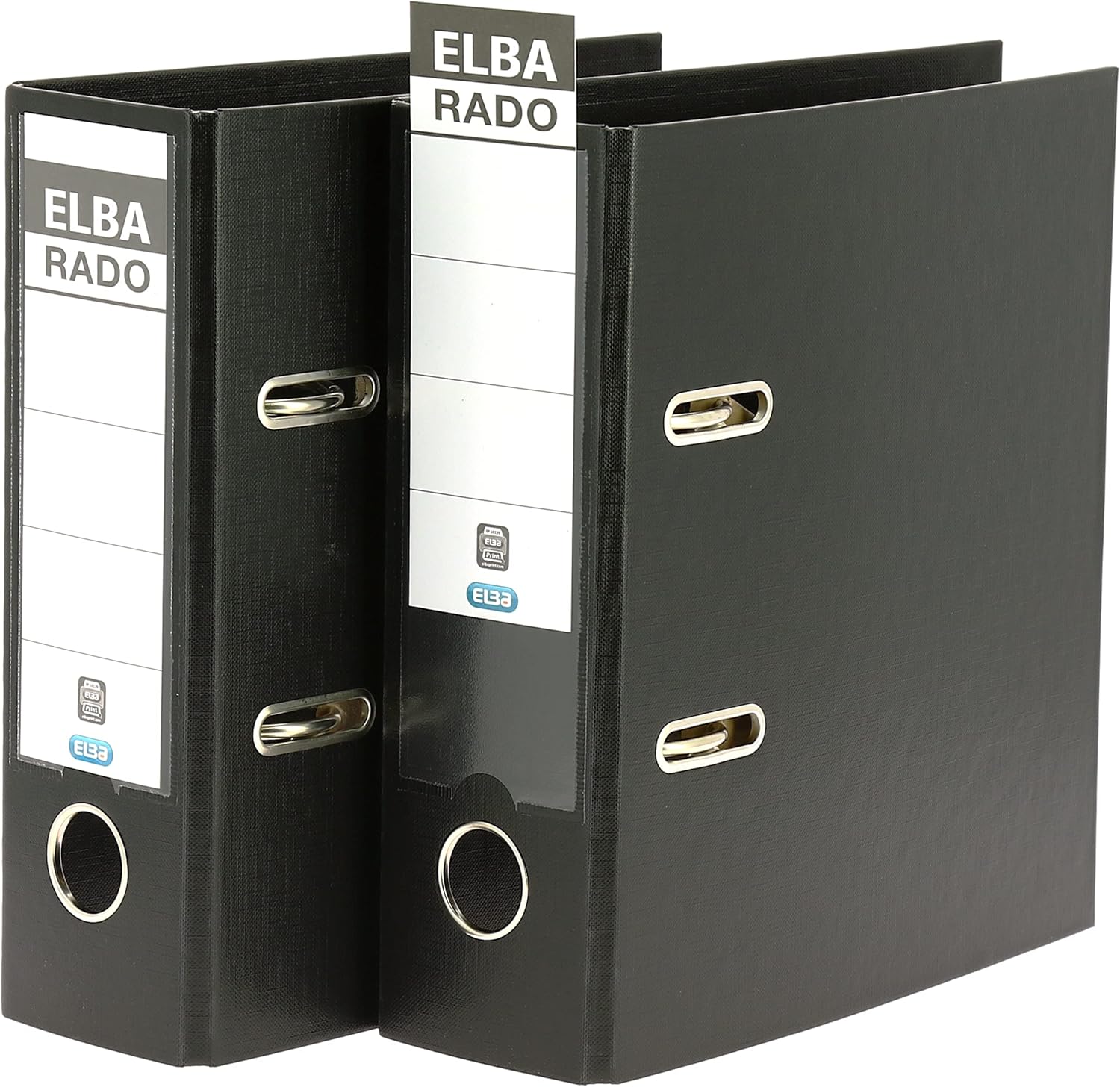 Elba A5 Folder Plastic Rado Plastic Height 7.5 cm Wide Black