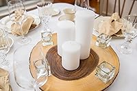 Vista 9 de Lipper Acacia - Losa de servir con diseño de corteza, Marrón