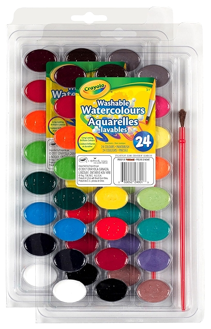 易彩水彩画颜料两件套