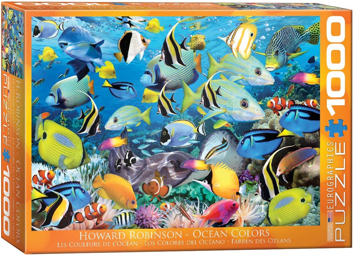 EuroGraphics Ocean Colors Jigsaw Puzzle (1000-Piece)