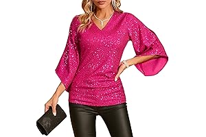 Women's Sparkly Sequin Shirts: Glamour for Every Night Out