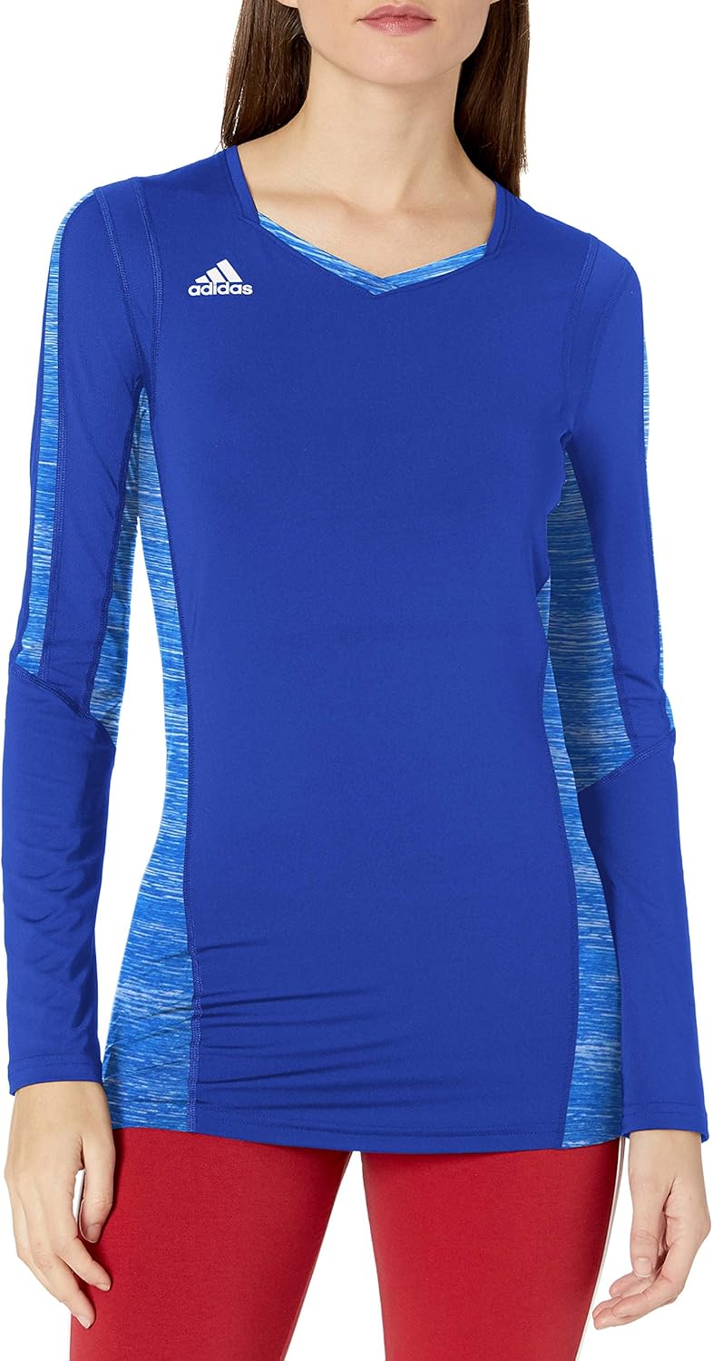adidas Women's Volleyball Quickset Long Sleeve Jersey : Clothing