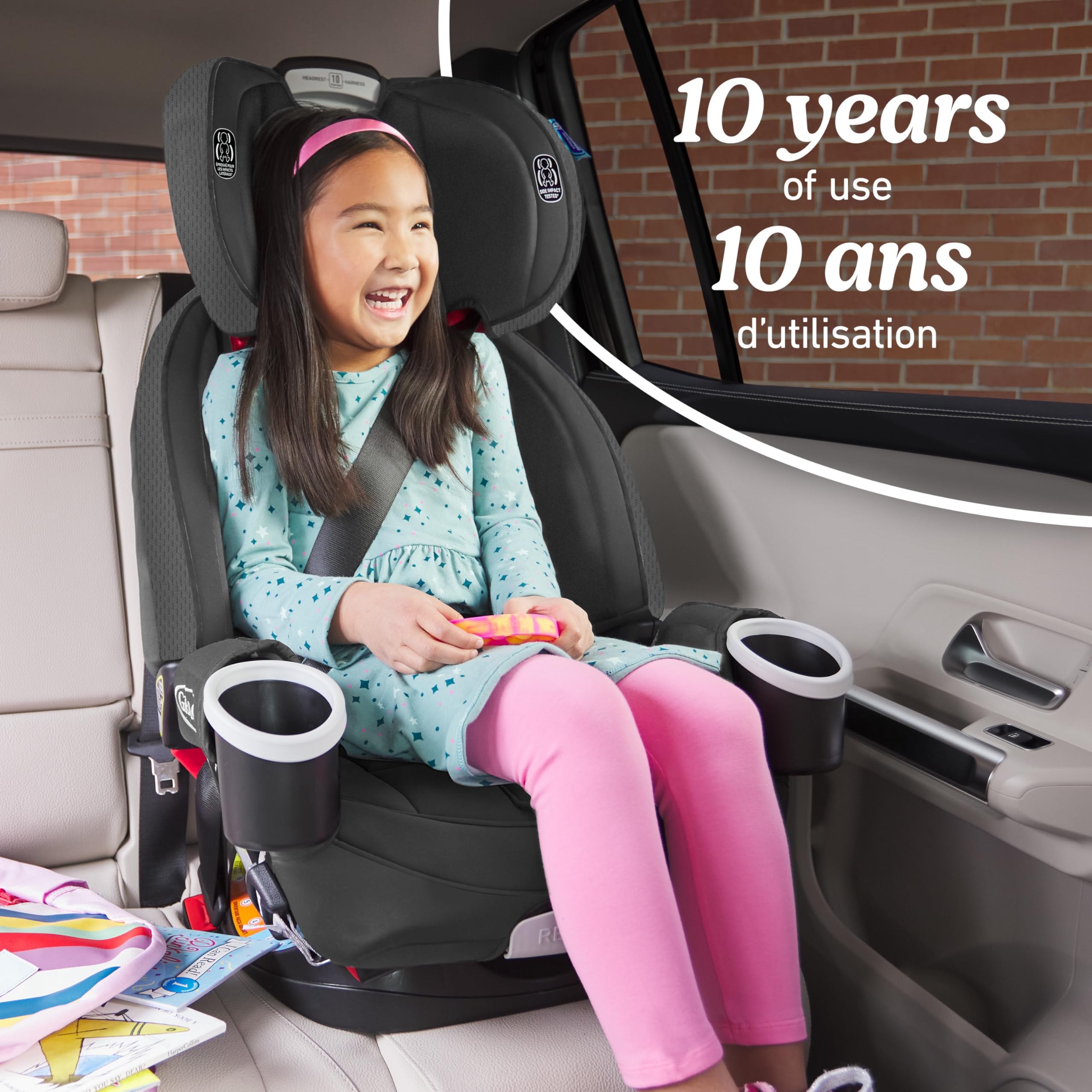 Graco 4Ever 4-in-1 Car Seat, Hancock - 5