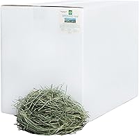 Vista 9 de Small Pet Select Orchard Grass Hay - Alimento para mascotas para conejos, cobayas, chinchillas y otros animales pequeños, heno natural premium