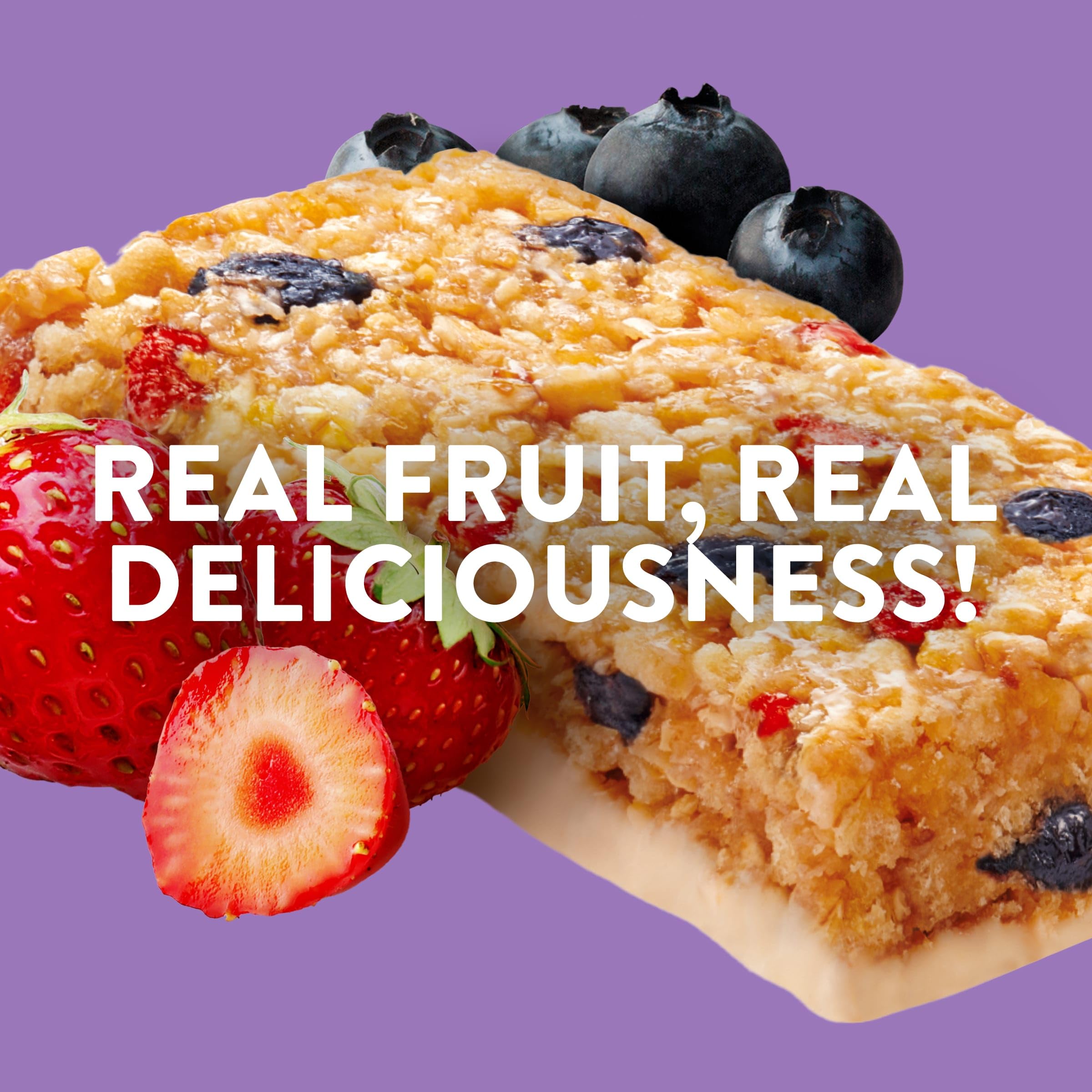 LUNA Berry Bars Mixed Berry, Fiber Granola Bars, Gluten Free, 6ct — Amazon image 9