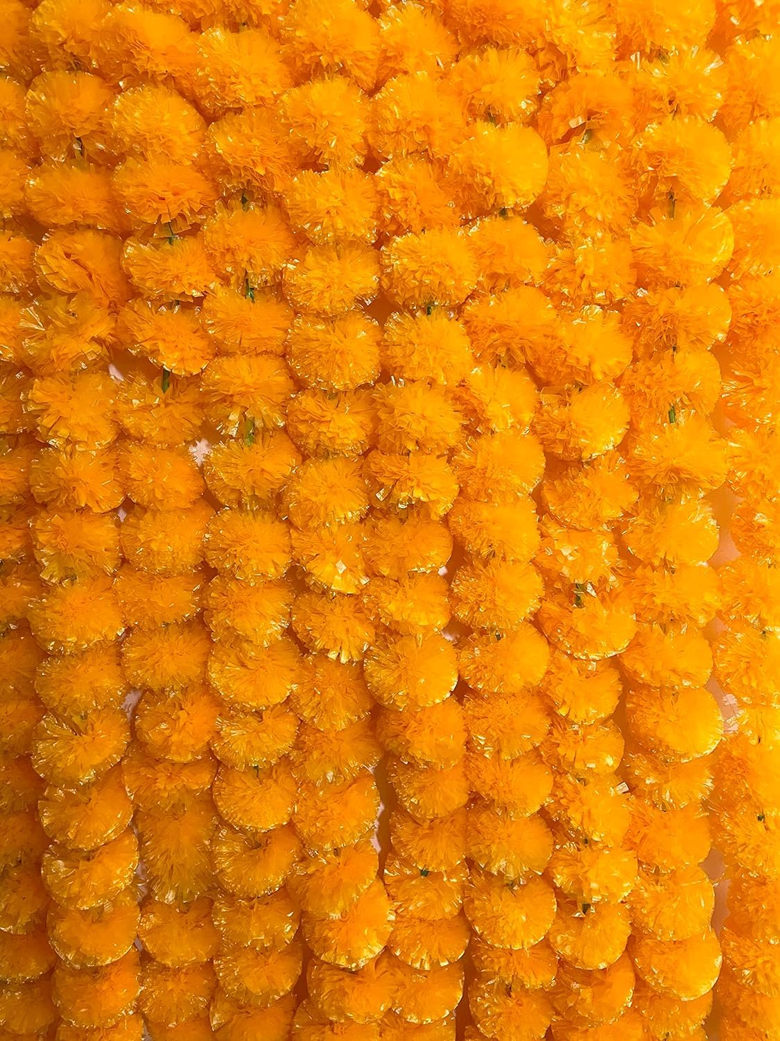 Artificial Flower Garland Multi String Indian Flower Garland for Wedding Home Decoration Party Festival (5 Pcs) 5 fit Farewell, Christmas, Anniversary, Birthday, Halloween, Wedding And Engagement