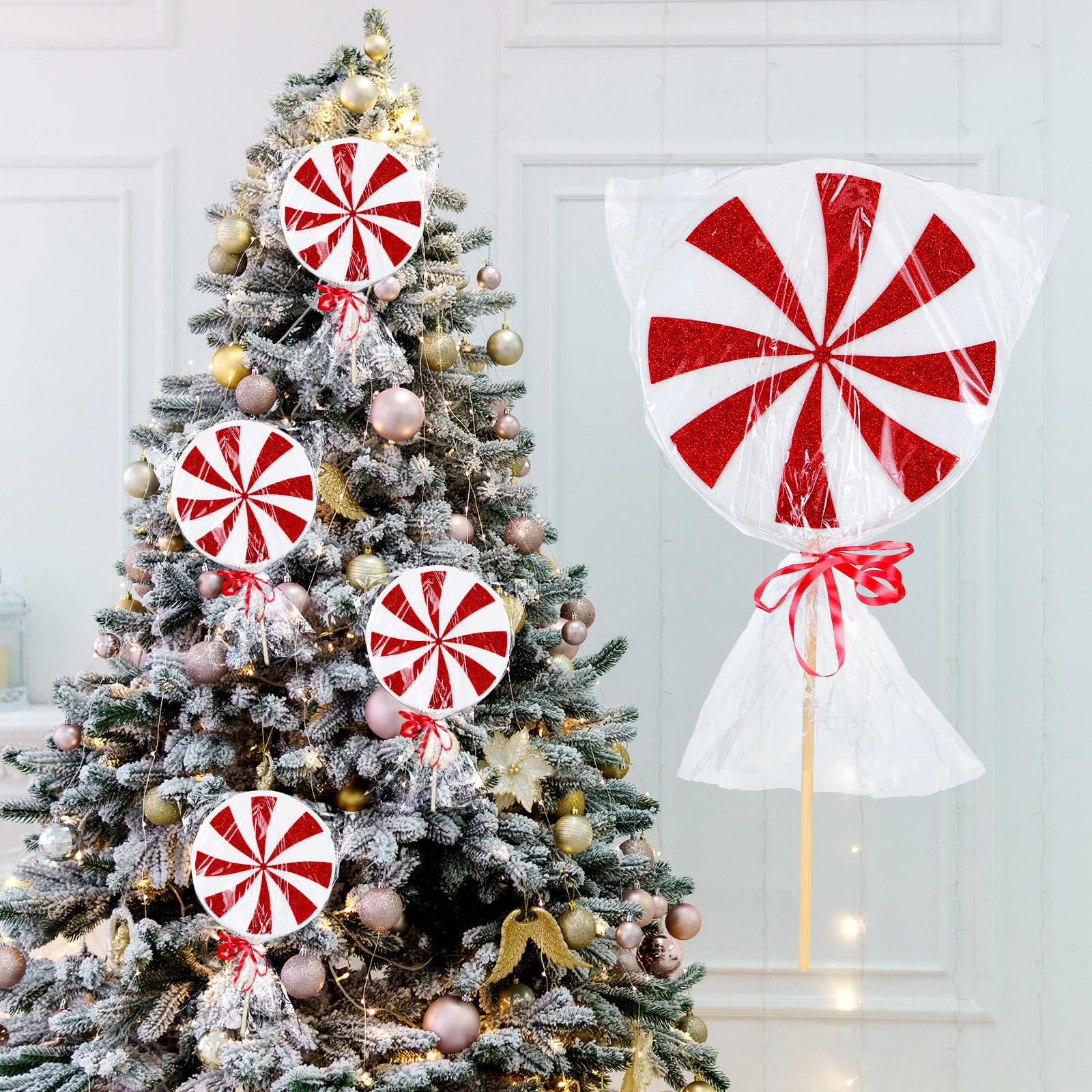 Huge Christmas Lollipops Christmas Giant Candy Cane Small