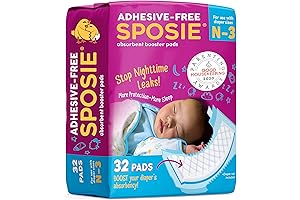 Sposie Booster Pads: Ultimate Diaper Reinforcement for Leakproof Nights