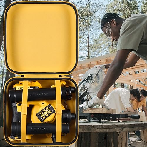 Miniatura 9 de khanka Estuche rígido para soplador Dewalt 20V MAX (DCE100B)+Estuche rígido para cepillo sin escobillas DEWALT DCP580B 20V MAX