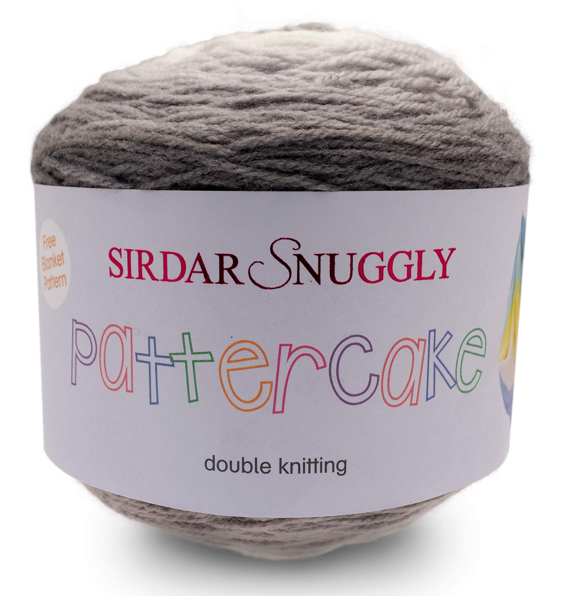 Sirdar Snuggly Pattercake, Blustery Grey (761), 150g