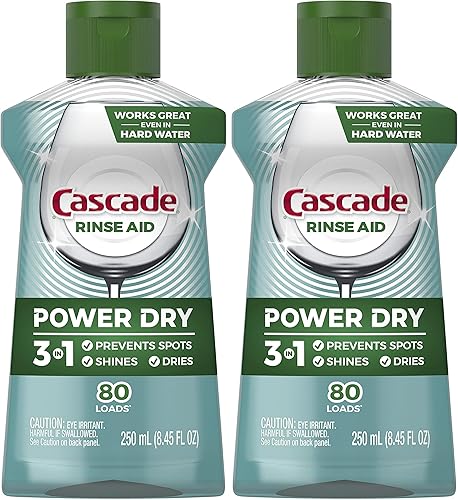 Miniatura 8 de Cascade Platinum - Auxiliador de enjuague para lavavajillas 845 onzas líquidas el embalaje puede variar