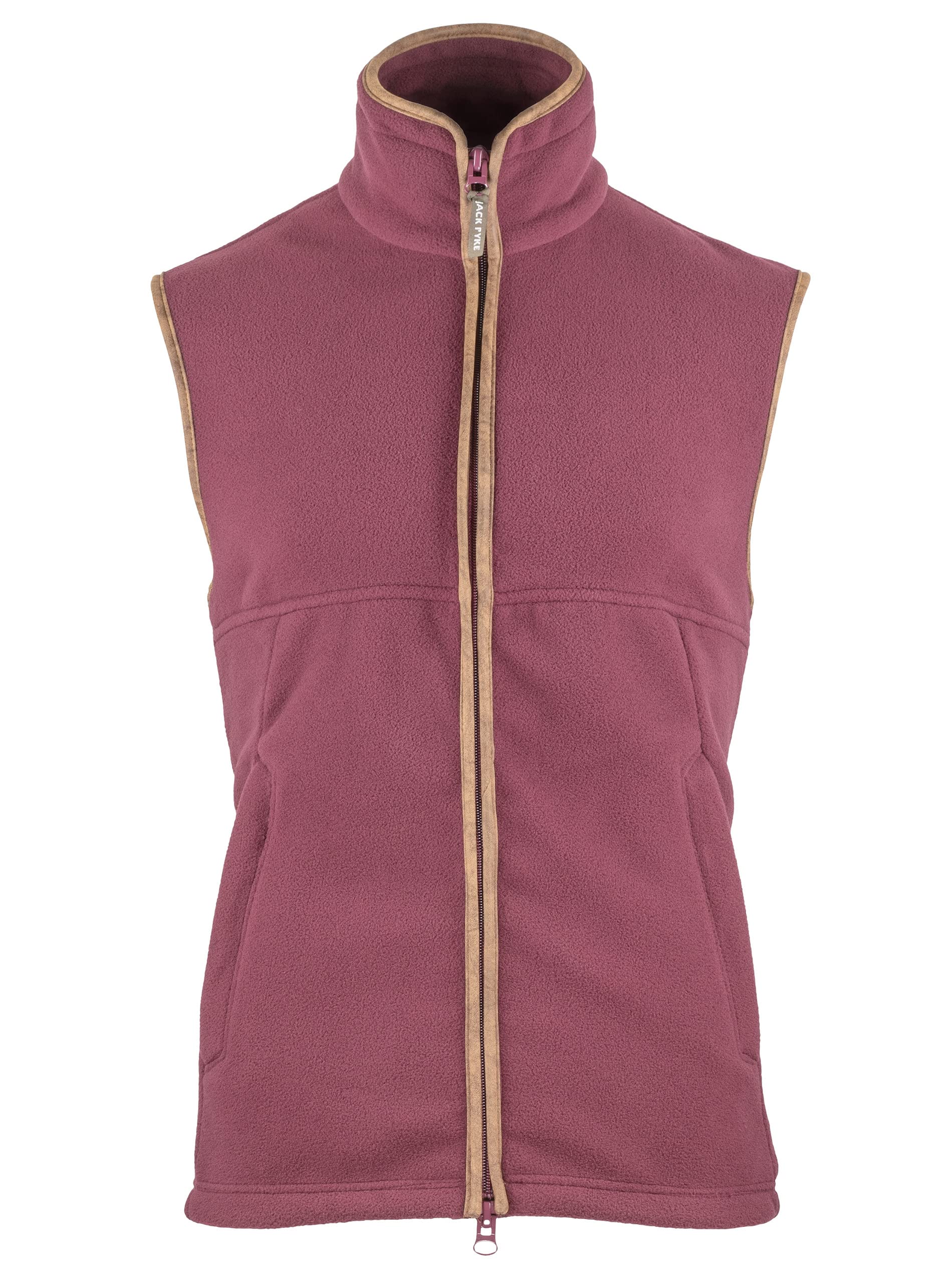 JACK PYKE Mens Countryman Thermal Fleece Gilet Burgundy Medium