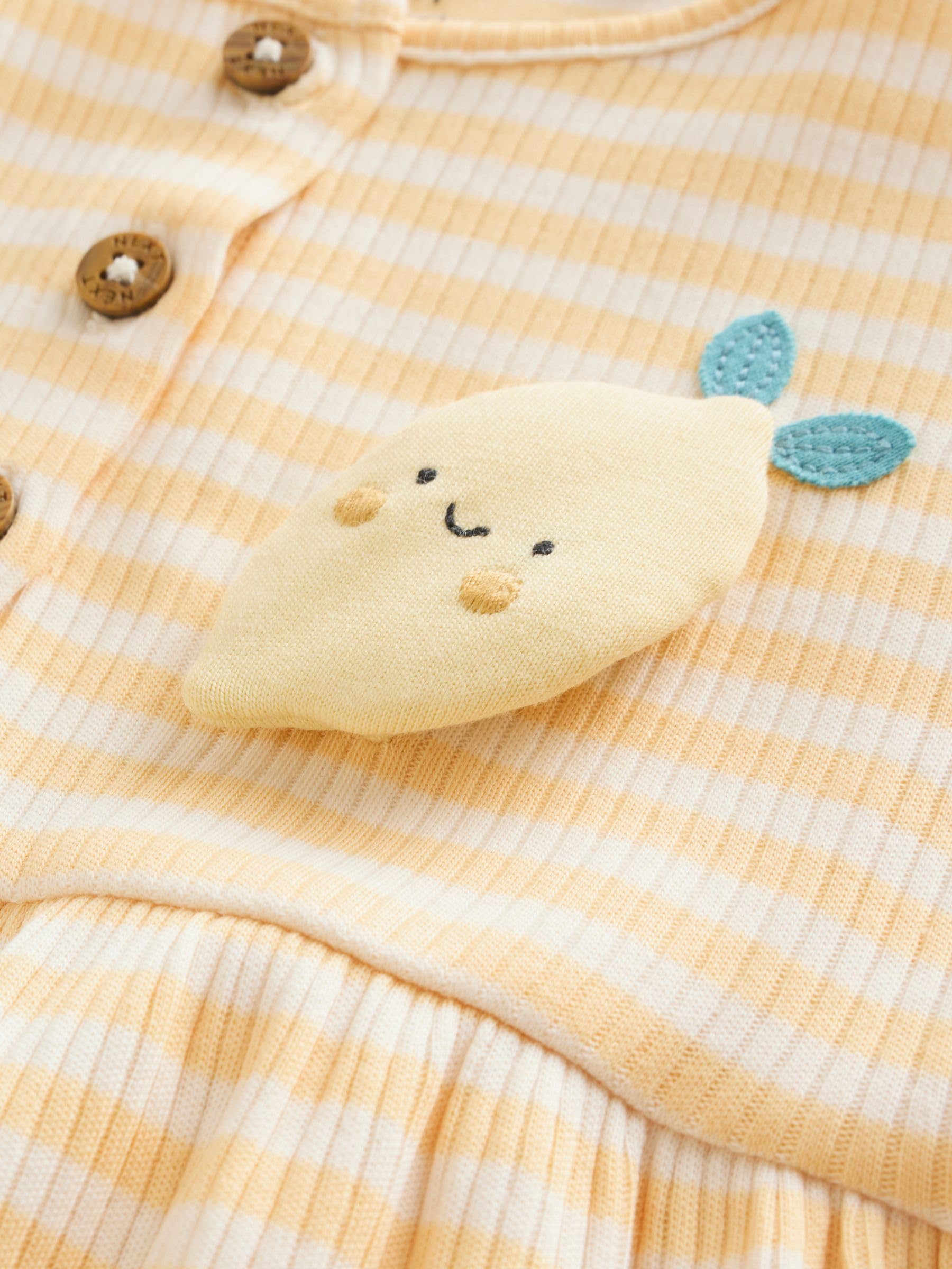 NEXT Bébé fille Barboteuses bébé en jersey, lot de 3