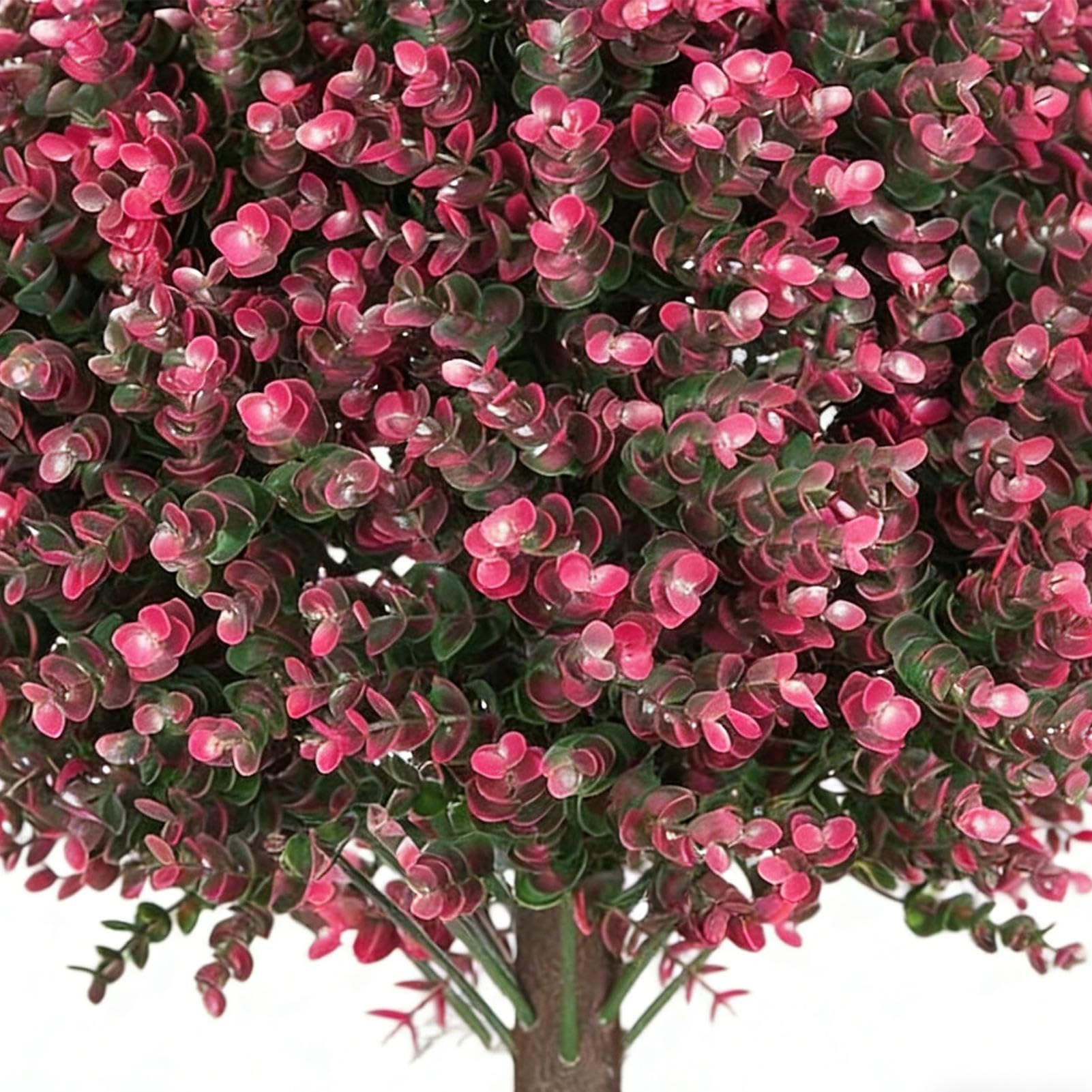 Sztuczne krzewy, odporny na warunki atmosferyczne, 57 cm, sztuczna kula topiary, sztuczne krzewy, do ogrodu, podwórka, werandy, ścieżki, chodnika, krajobrazu, wnętrz, domu, biura, hotelu