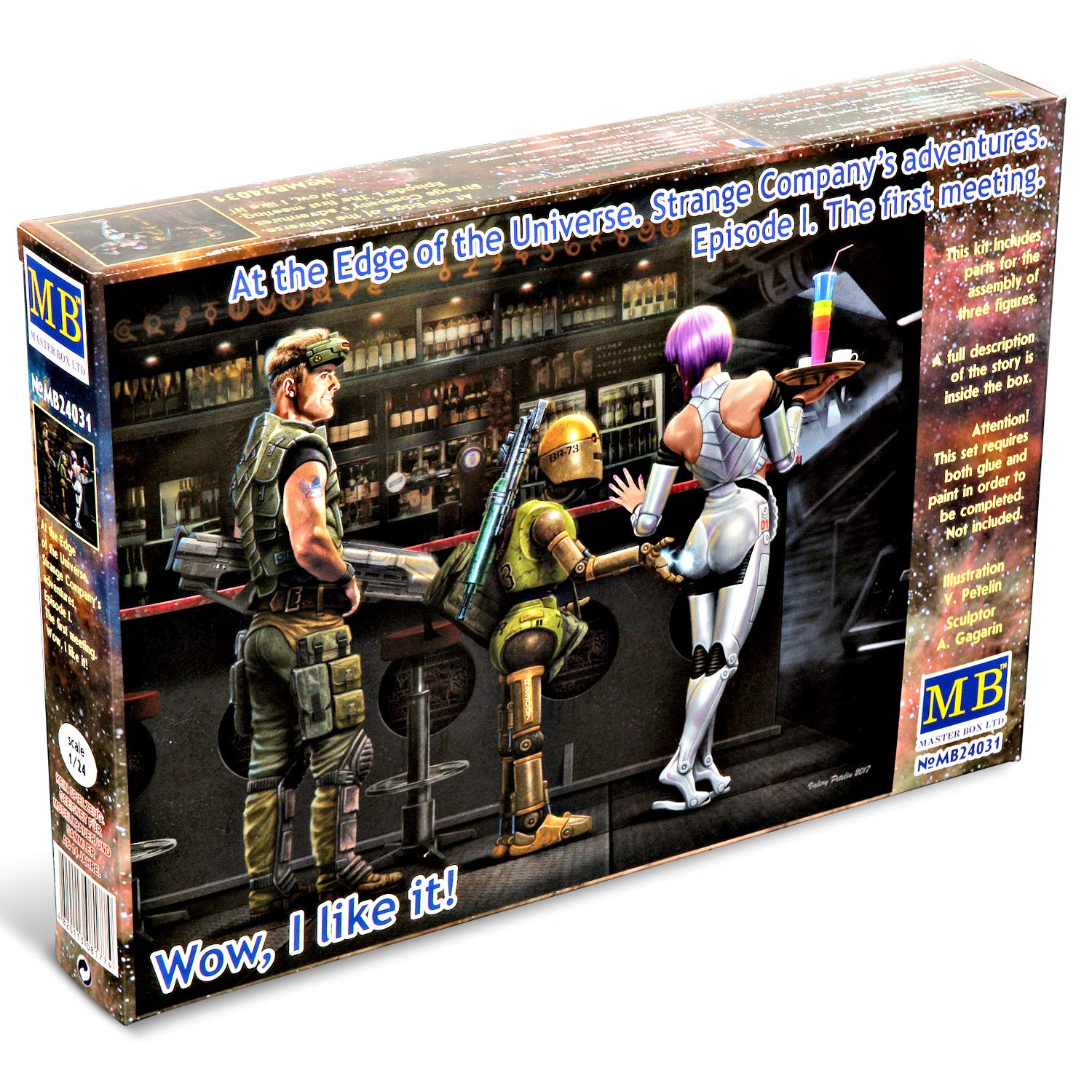Sponsored Ad - Plastic Sci-Fi Models Building Kit - Strange Company’s Adventures -