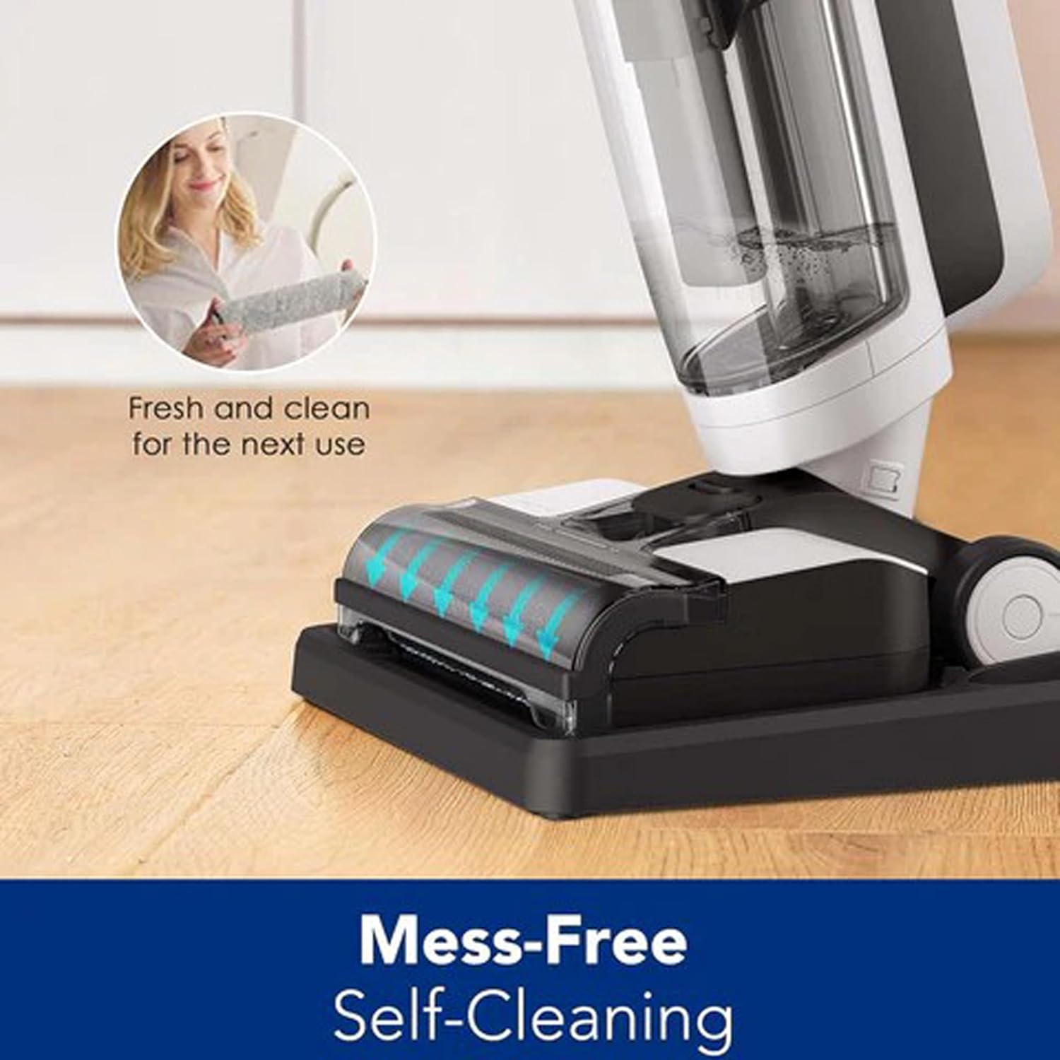 Tineco iFLOOR 3 Breeze mess-free self-cleaning
