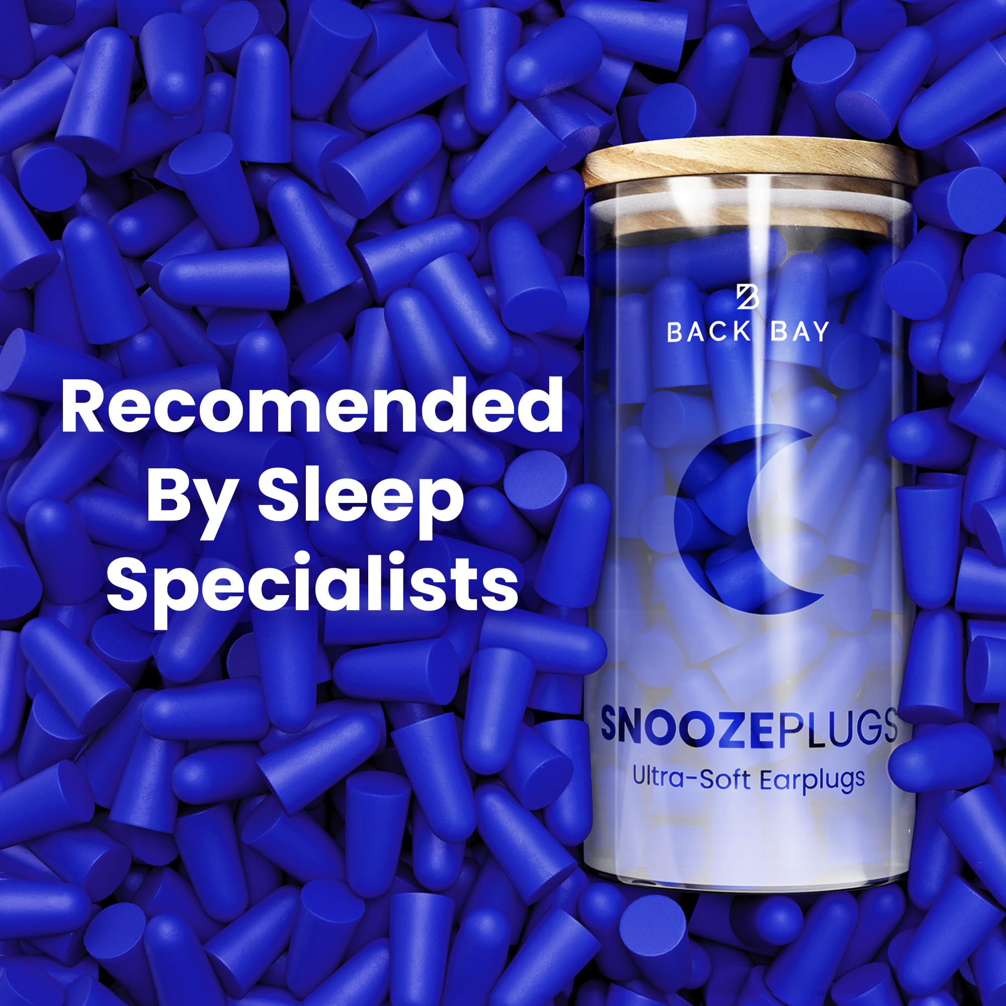 SnoozePlugs - Tapones de espuma ultra suaves para dormir, 120 cómodos tapones de espuma para los oídos para dormir de lado, 33 dB NRR, tapones nocturnos para bloquear ronquidos, cancelación de ruido
