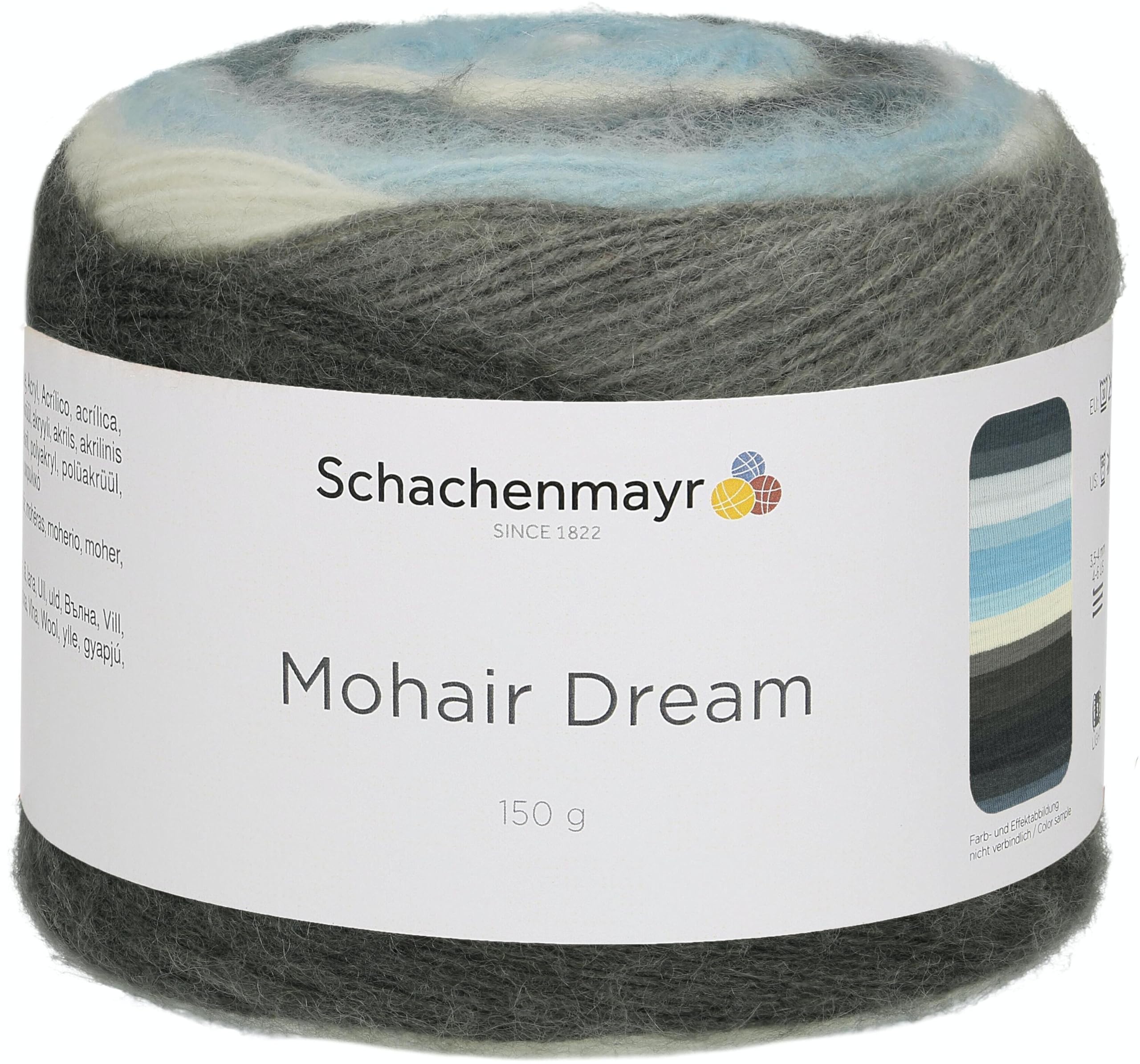 SchachenmayrMohair Dream, 150G silence color Handknitting Yarns