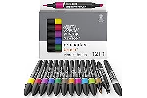 Winsor & Newton ProMarker Brush Set: Vibrant Expressions for Artists