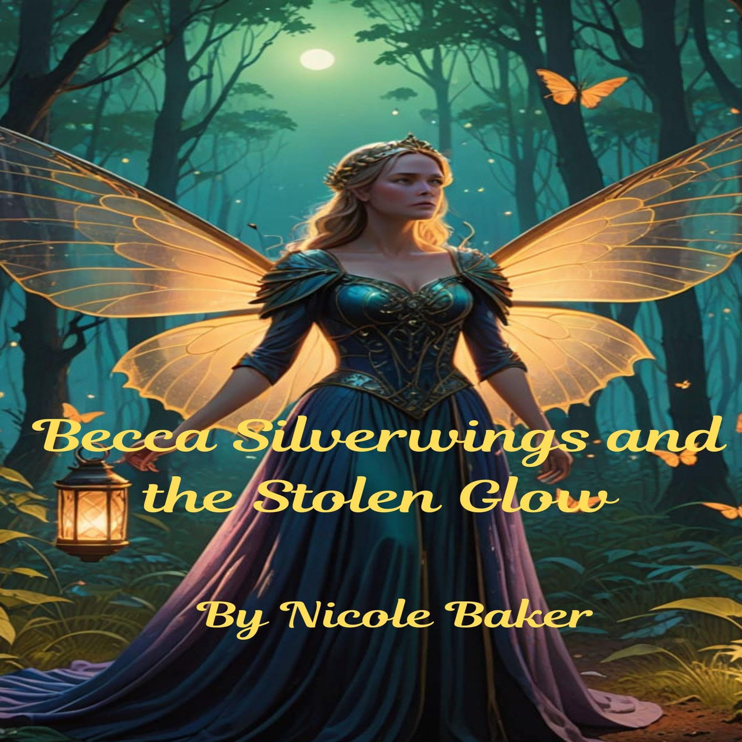 Cover art for Becca Silverwings and the Stolen Glow