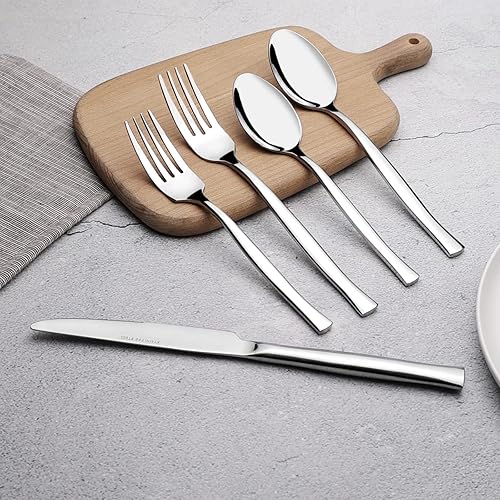 Miniatura 6 de Juego de cubiertos de 60 piezas, acero inoxidable, servicio para 12, F