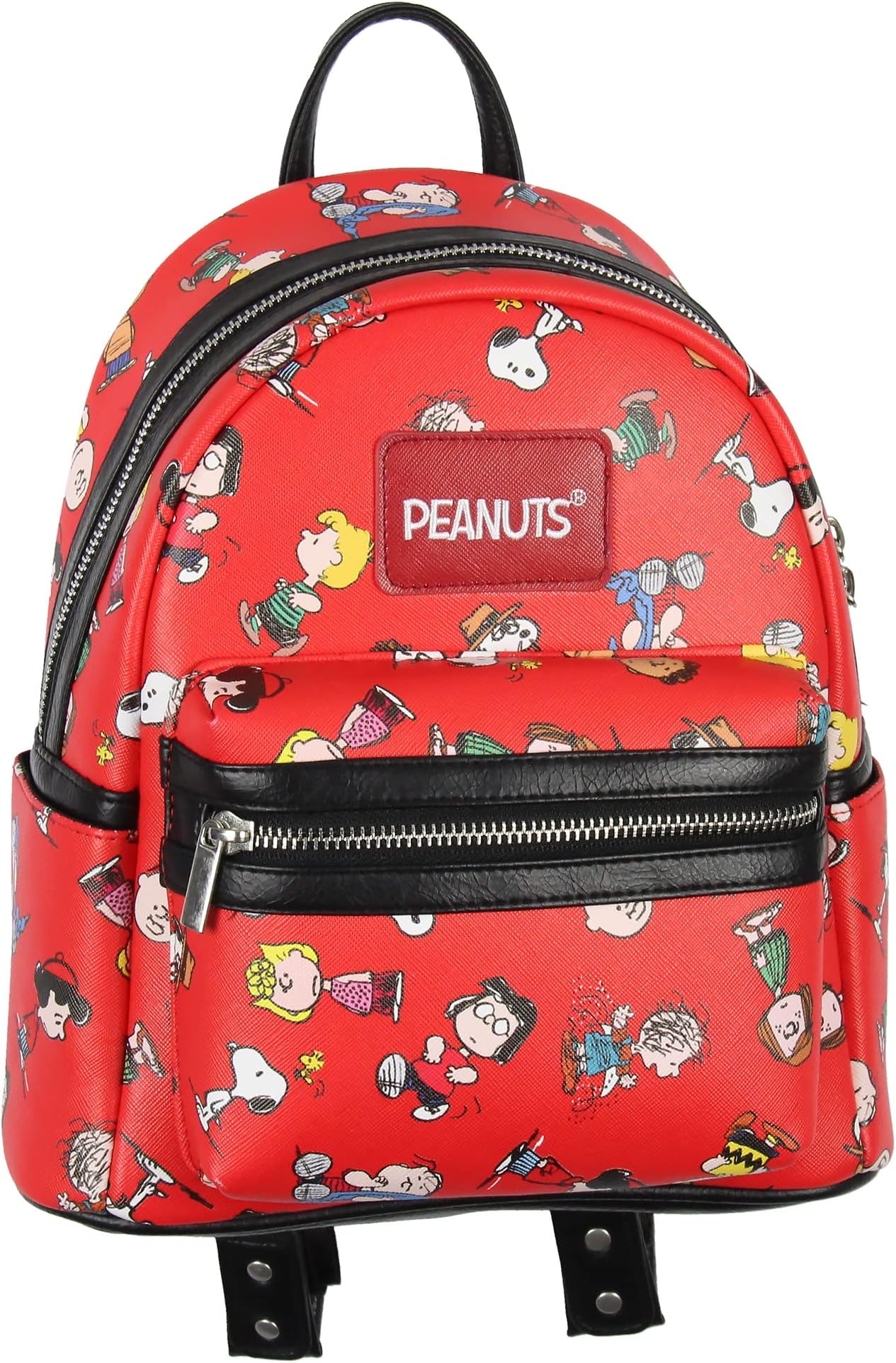Mini Backpack Zippered Small Book Bag Travel