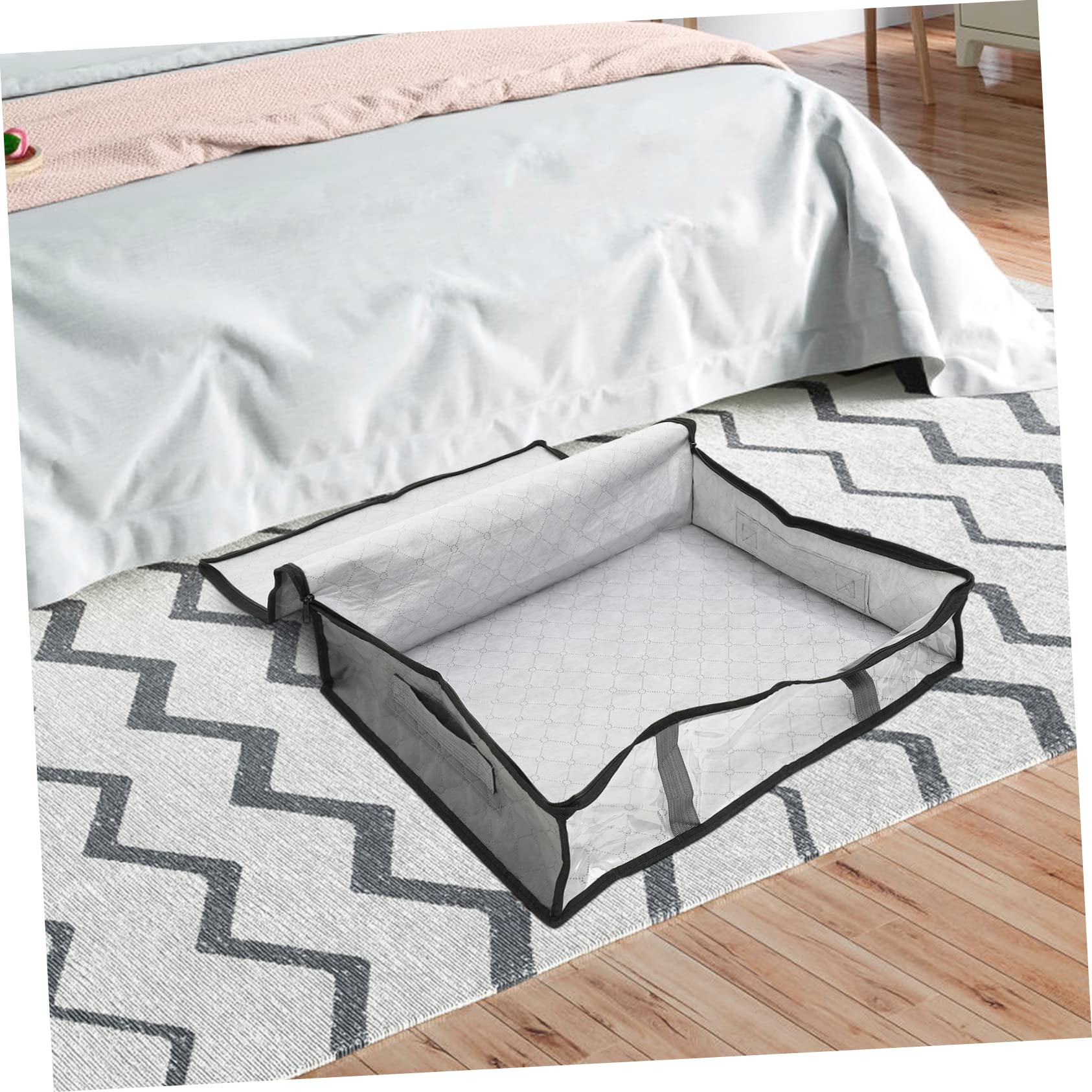 Borsa Portaoggetti Salvaspazio Sotto Il Letto Organizer Per Trapunte E Vestiti Facile Da Aprire E Chiudere Con Cerniera Organizer Per Armadio
