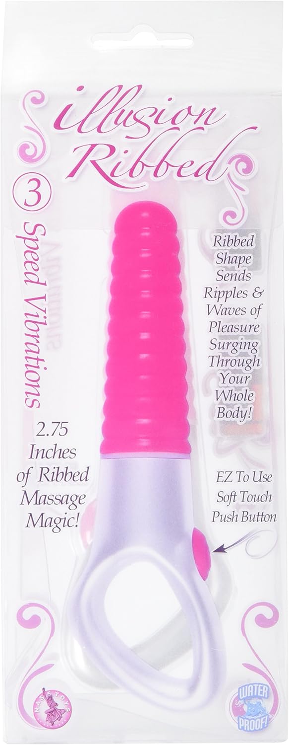 Novelties By Nasswalk Illusion Ribbed Vibe, Pink