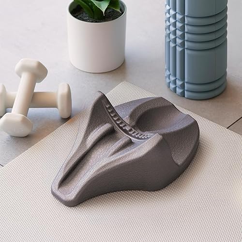 Kanuda Siesta en la cabeza dispositivo de tracción cervical para aliviar el dolor de cuello, herramienta ergonómica para aliviar la tensión del