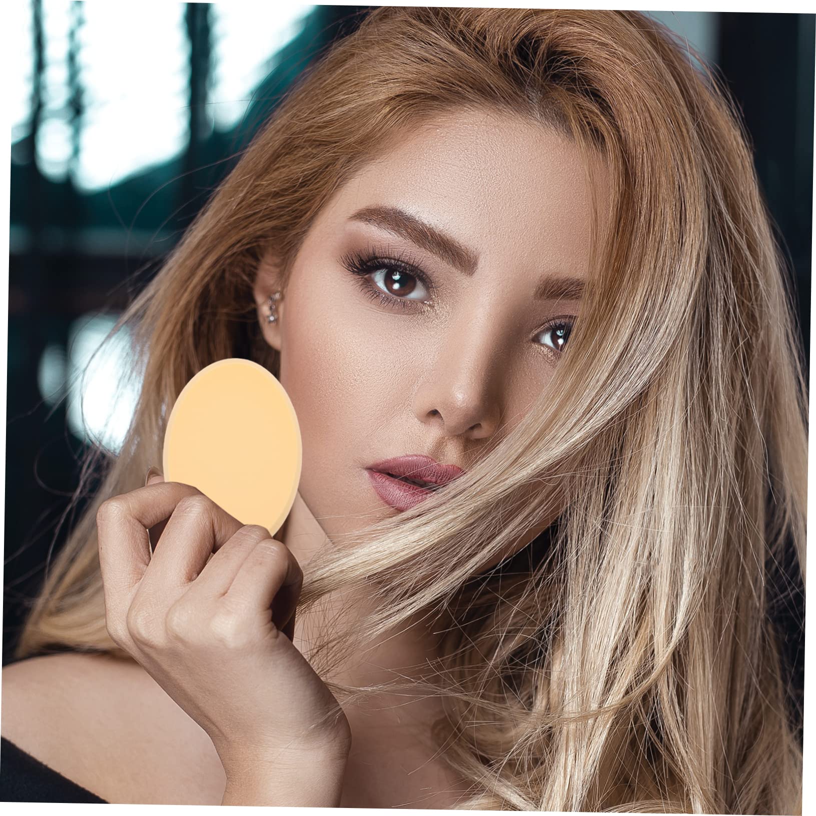 FRCOLOR 30stücke Teiliges Ovaler Makeup Puff Strapazierfähige Make-up Schwämme Für Puder Und Flüssigkeit Für Natürliche Foundation-anwendung Feucht Und Trockenanwendung Elastisch