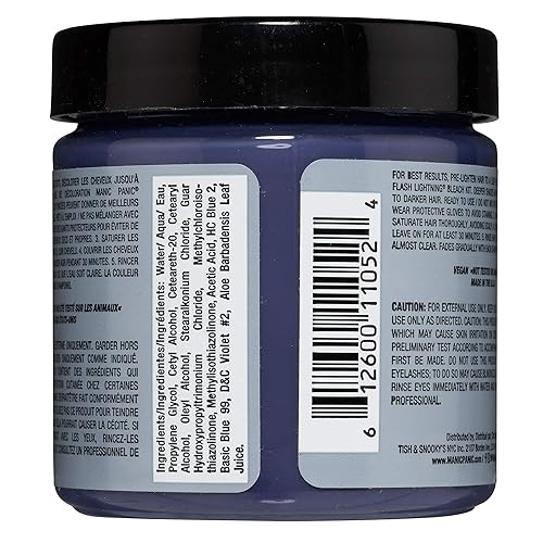Miniatura 2 de MANIC PANIC - Tinte para el cabello, clásico, color azul (Blue Steel)