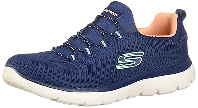 skechers damen summits fast attraction sneaker