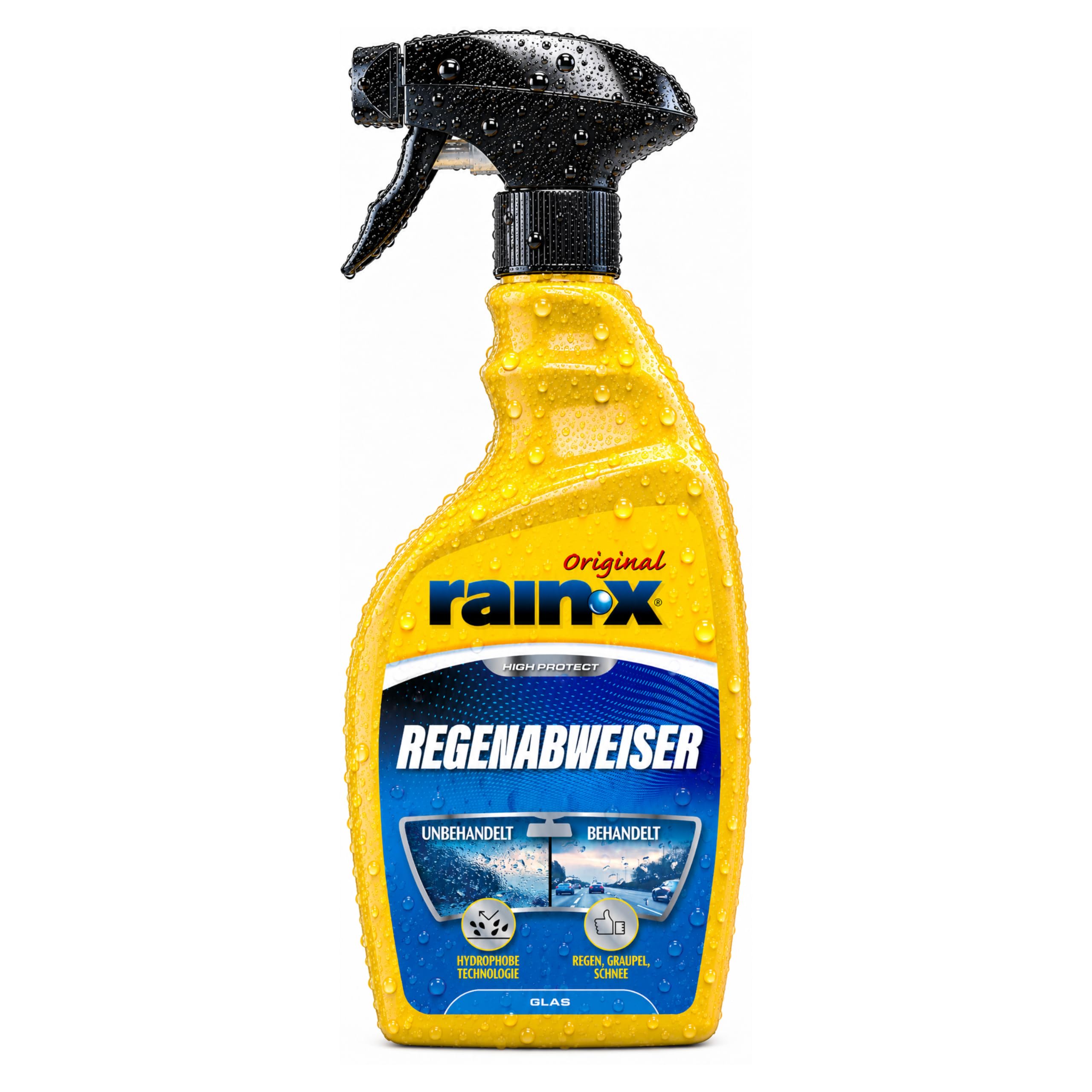 Rain-X Regenabweiser für Autoscheiben, Windschutzscheiben & Glas - 500 ml