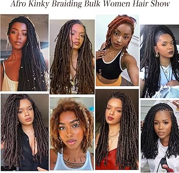 Amazon.com : Xtrend 8 Inch 3Bundles90g Natural Black Afro Kinky