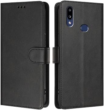 Compatible with Honor 20 lite / 10i / 20e PU Leather Phone Cover,Compatible with Huawei Enjoy 9s / Maimang 8 / P Smart Plus 2019 / P Smart 2019 Card Slots Flip Stand Wallet Case Black