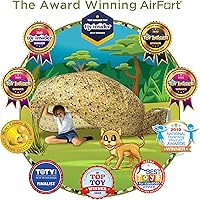 Vista 4 de The Original patentado AirFort Construye un fuerte en 30 segundos, fuerte inflable para niños, tienda de campaña de juego para 3 a 14 años, una