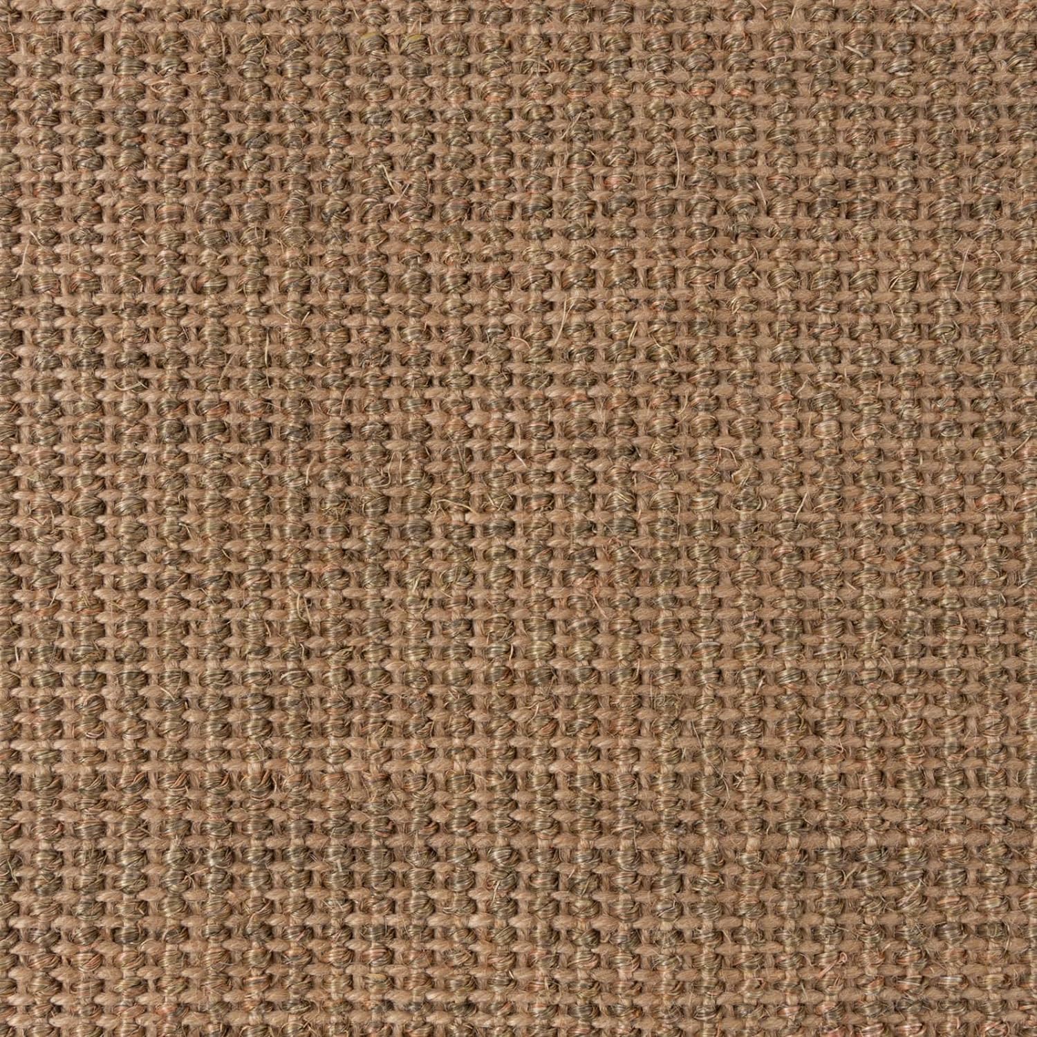 KARAT Tapis en sisal - Dos en Latex - Véritables Fibres Naturelles - Large Bordure - Facile d'entretien - Antistatique (Pola, 200 x 200 cm)
