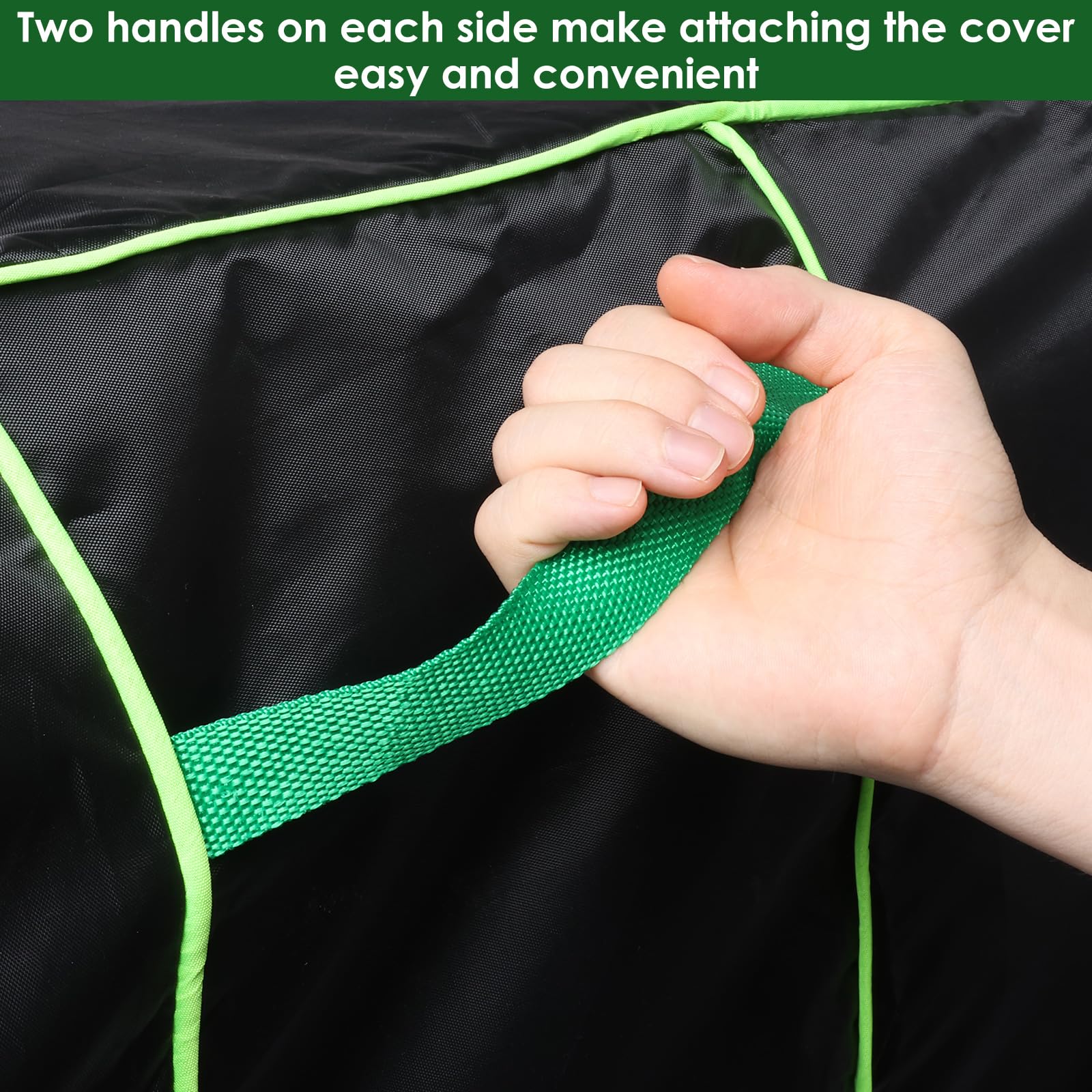 Funda para banco de jardín de 3 plazas, 201 x 110 x 64/80 cm, tela Oxford con cordón, 4 cierres rápidos ajustables, impermeable, funda protectora para sofá de jardín, bancos exteriores