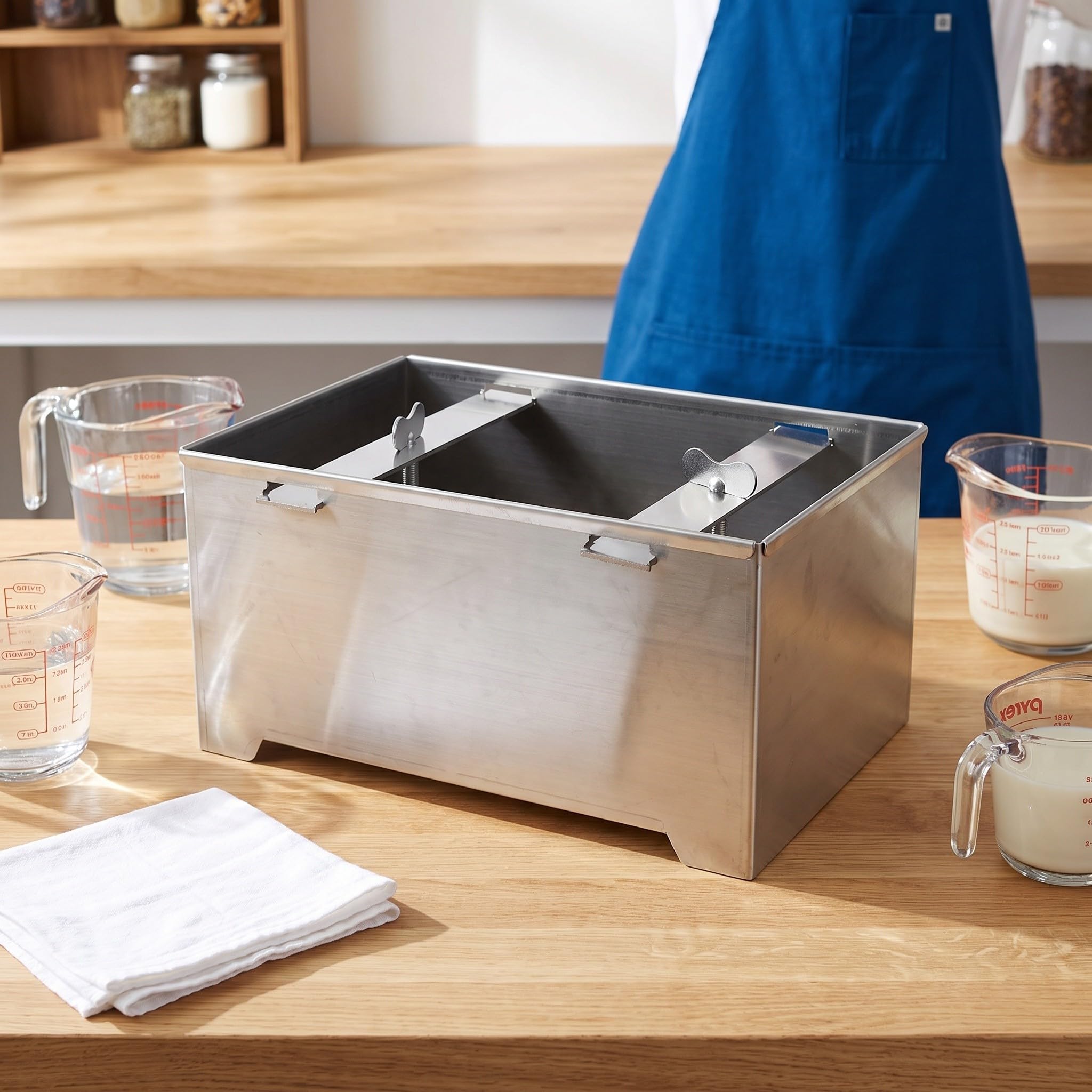 TOYANDONA Forma do prasowania tofu, taca do prasowania ze stali nierdzewnej