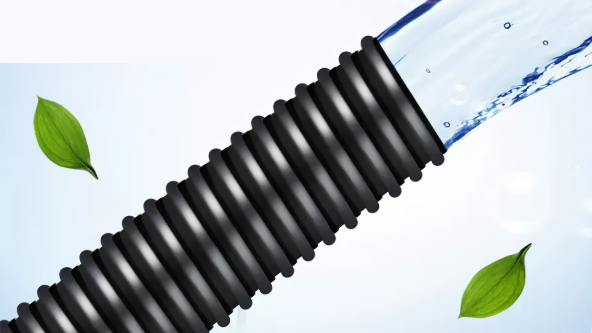 AQSON Pvc Flexible Reinforced Clear Hose (1in,25m