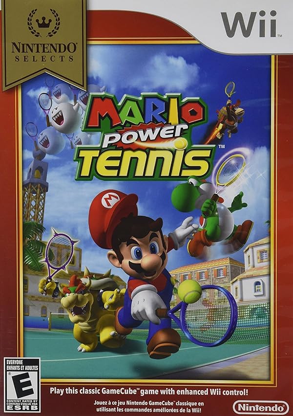 Nintendo Selects: Mario Power Tennis - Wii Standard Edition by Nintendo - Used condition - CA$23.95