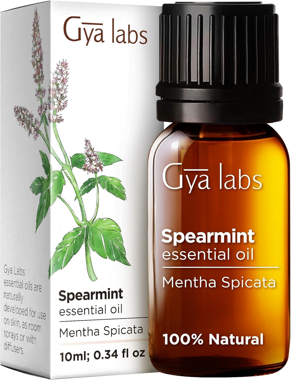 Gya Labs Spearmint Essential Oil for Diffuser Spearmint