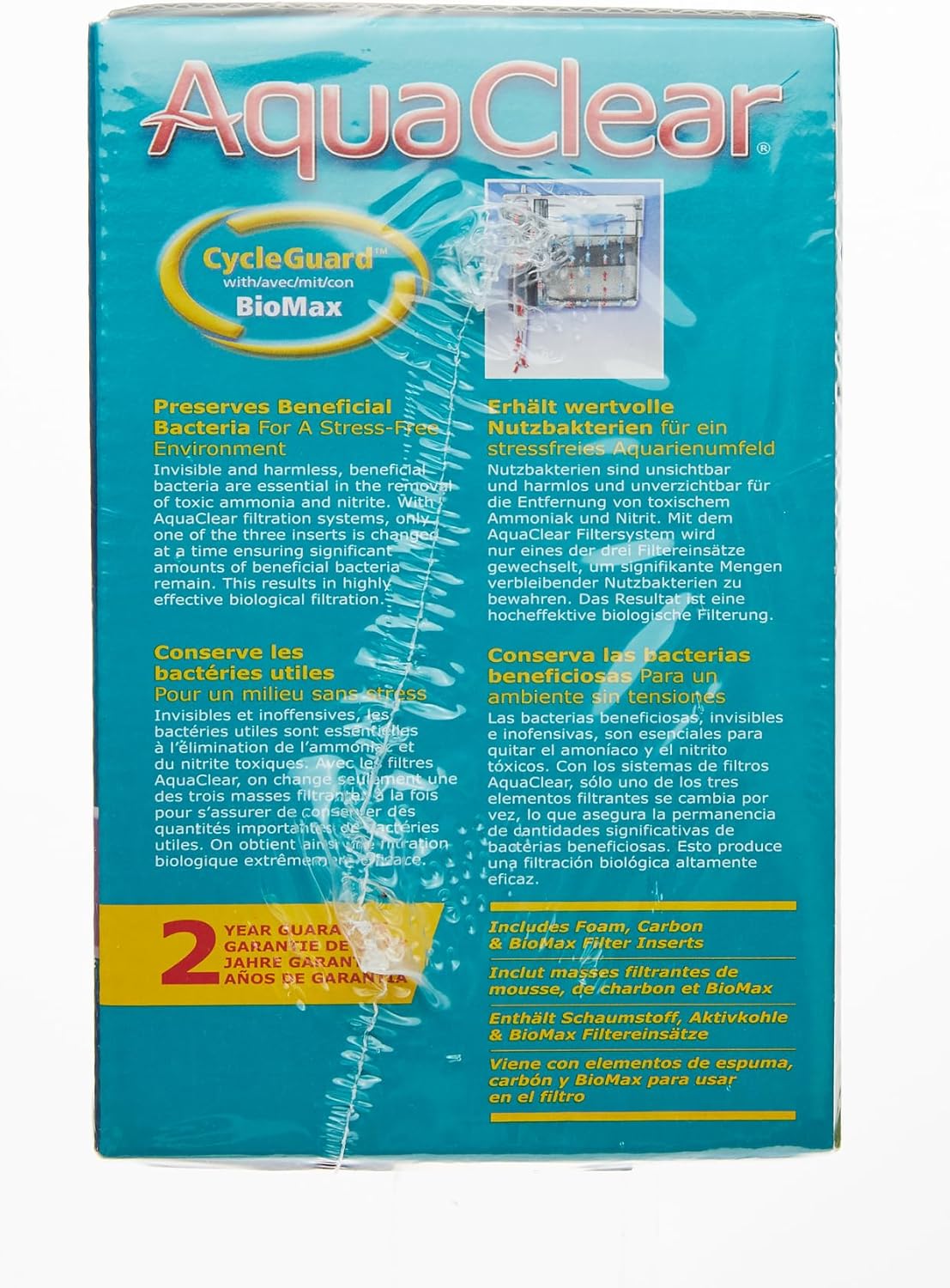 AquaClear 20 Gallon Power Fish Tank Filter